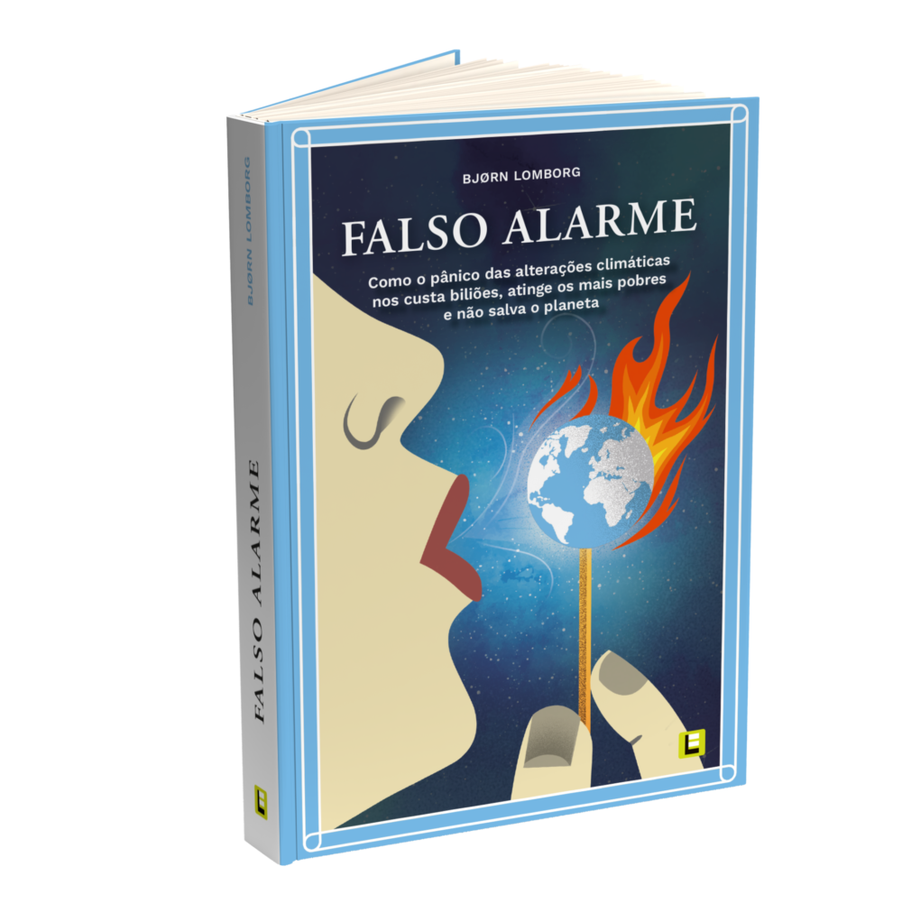 capa do livro "Falso Alarme" de Bjorn Lomborg