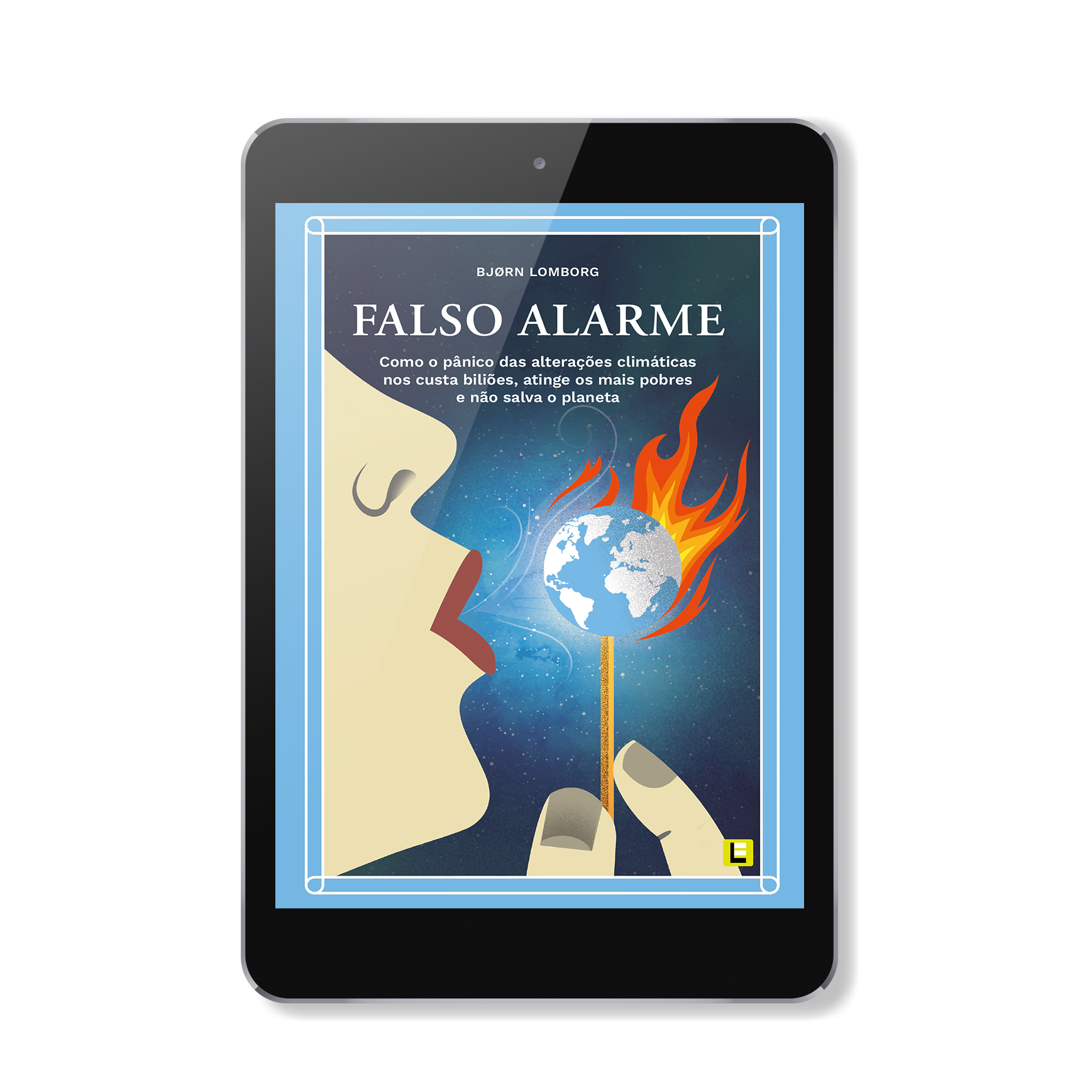 Capa do livro "Falso Alarme" de Bjorn Lomborg em formato ebook